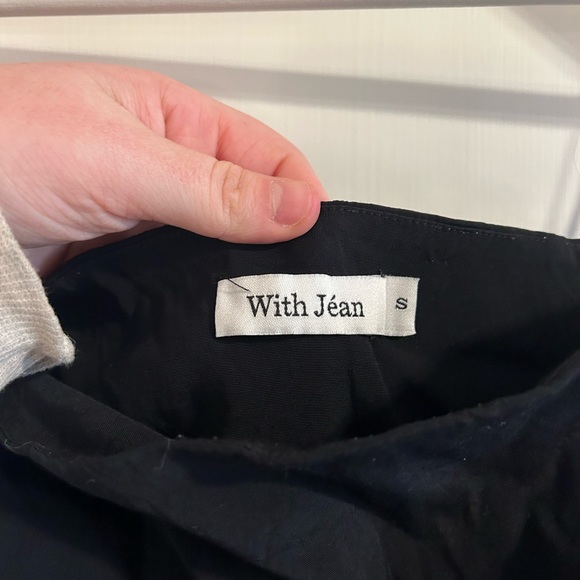 With Jean Black Strapless Dress - Picture 2 of 4